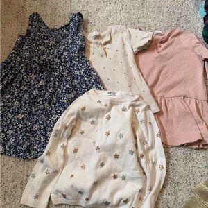 H&M neutral aesthetic toddler girls bundle lot size 3 / 4